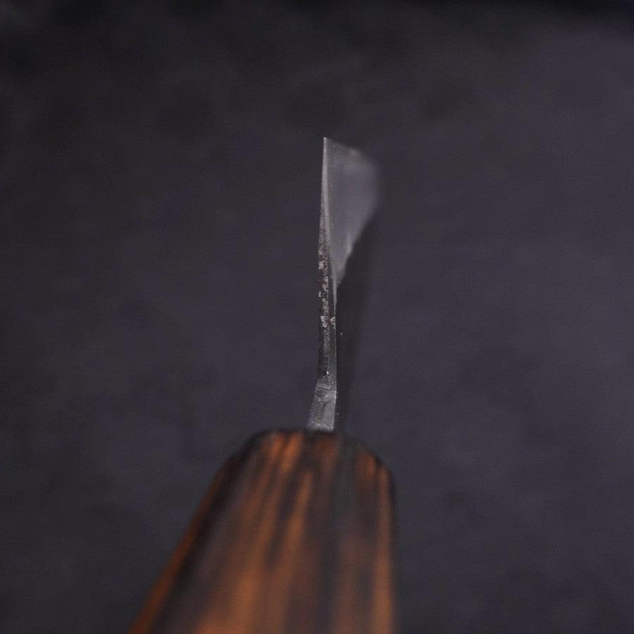 Kiritsuke Blue Steel #2 Kurouchi Sumi Urushi Handle 210mm