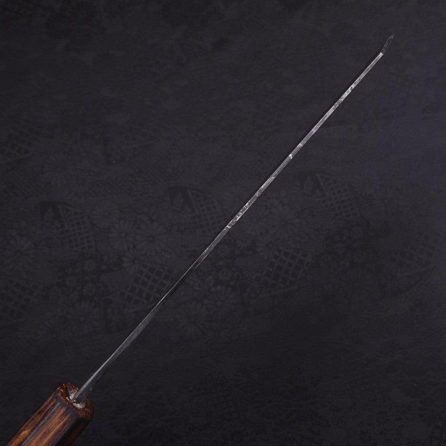 Kiritsuke Blue Steel #2 Kurouchi Sumi Urushi Handle 210mm