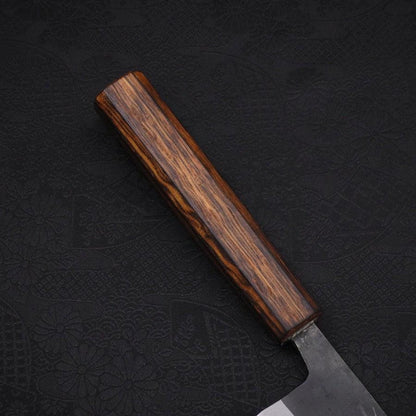 Kiritsuke Blue Steel #2 Kurouchi Sumi Urushi Handle 210mm