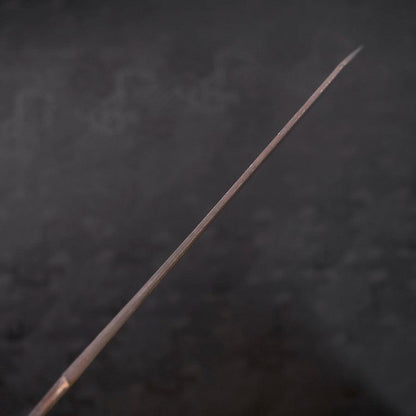 Kiritsuke Blue Steel #2 Stainless Clad Kurouchi Damascus 210mm