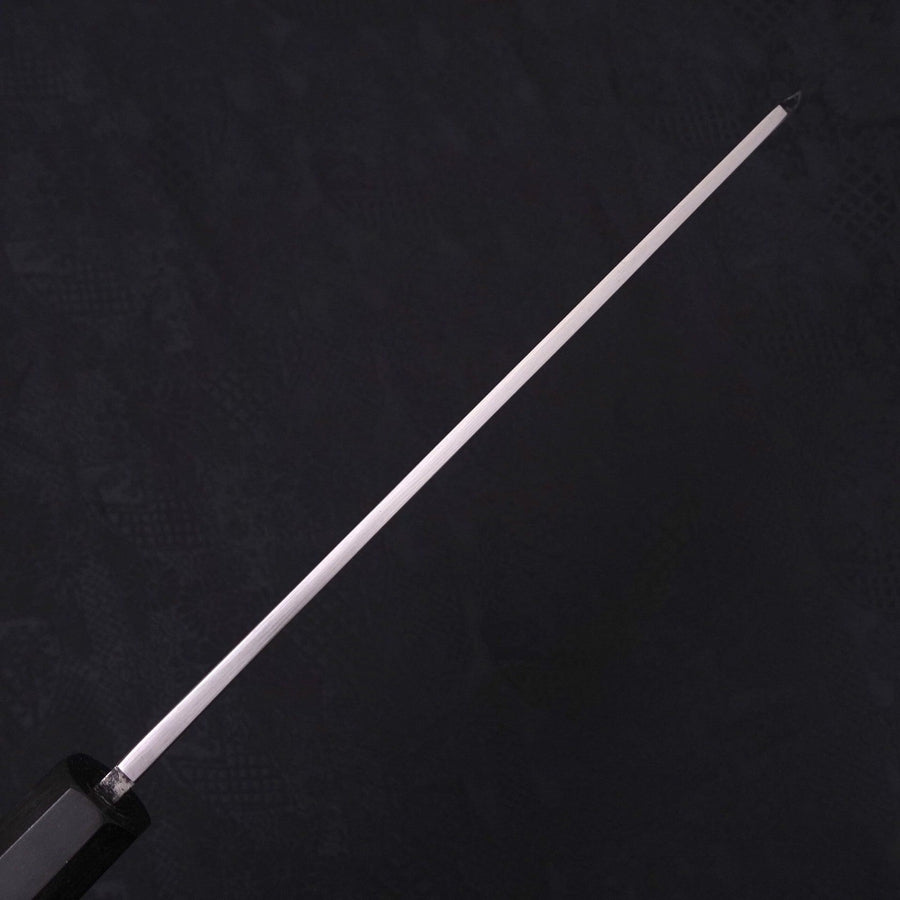 Kiritsuke Blue Steel #2 Suminagashi Buffalo Ebony Handle 240mm