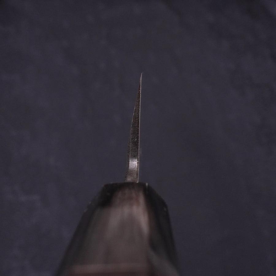 Kiritsuke Blue Steel #2 Suminagashi Buffalo Ebony Handle 270mm