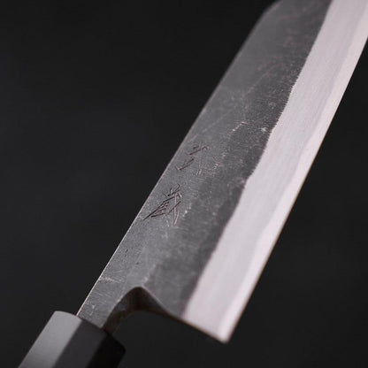 Kiritsuke Deba Blue Steel #2 Kurouchi Buffalo Wenge Handle 150mm