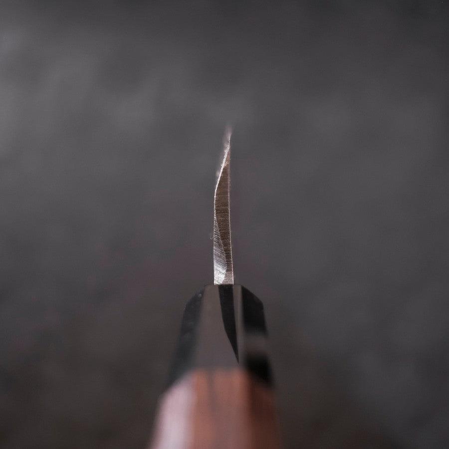 Kiritsuke Deba Blue Steel #2 Kurouchi Buffalo Wenge Handle 150mm