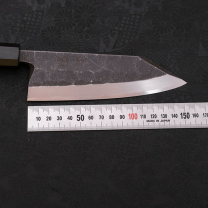 Kiritsuke Deba Blue Steel #2 Kurouchi Buffalo Wenge Handle 150mm