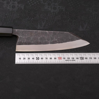 Kiritsuke Deba Blue Steel #2 Kurouchi Buffalo Wenge Handle 165mm