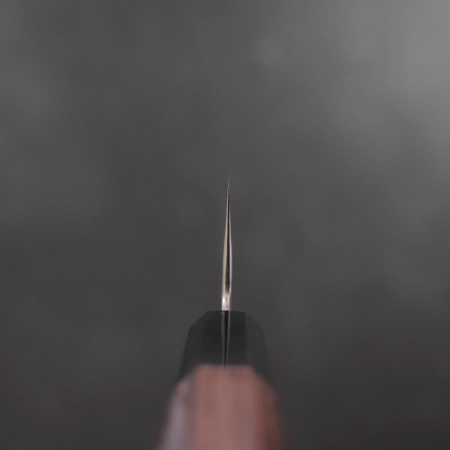 Kiritsuke Gyuto Silver Steel #3 Damascus Buffalo Wenge Handle 210mm