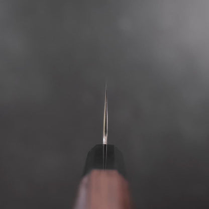 Kiritsuke Gyuto Silver Steel #3 Damascus Buffalo Wenge Handle 210mm