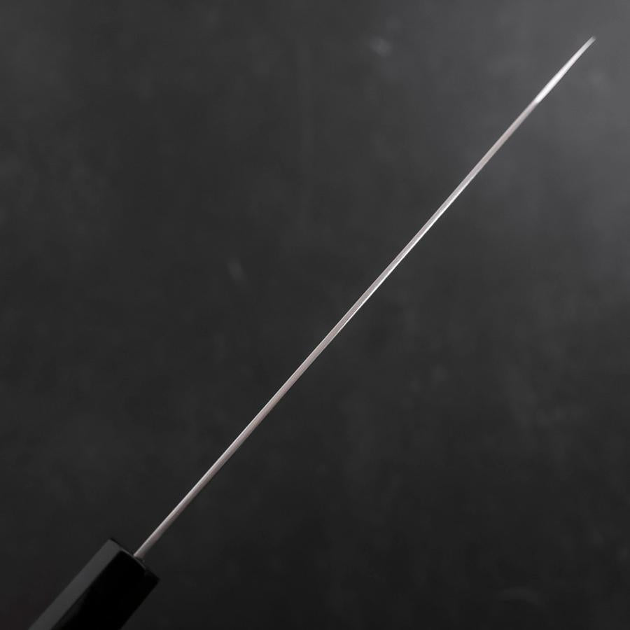 Kiritsuke Gyuto Silver Steel #3 Damascus Buffalo Wenge Handle 210mm