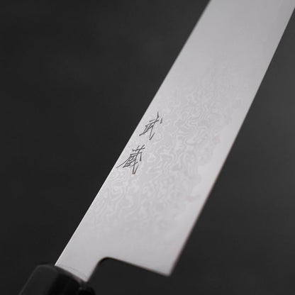 Kiritsuke Gyuto VG-10 Damascus Grey Cherry Handle 210mm
