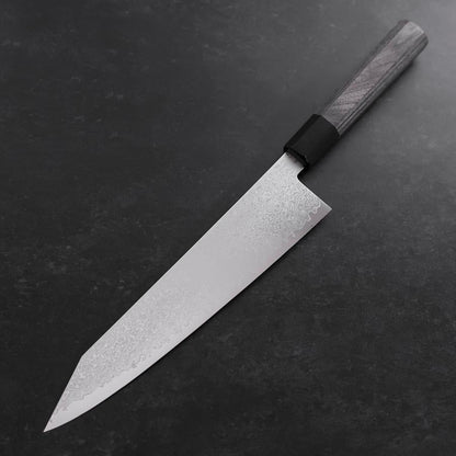 Kiritsuke Gyuto VG-10 Damascus Grey Cherry Handle 240mm