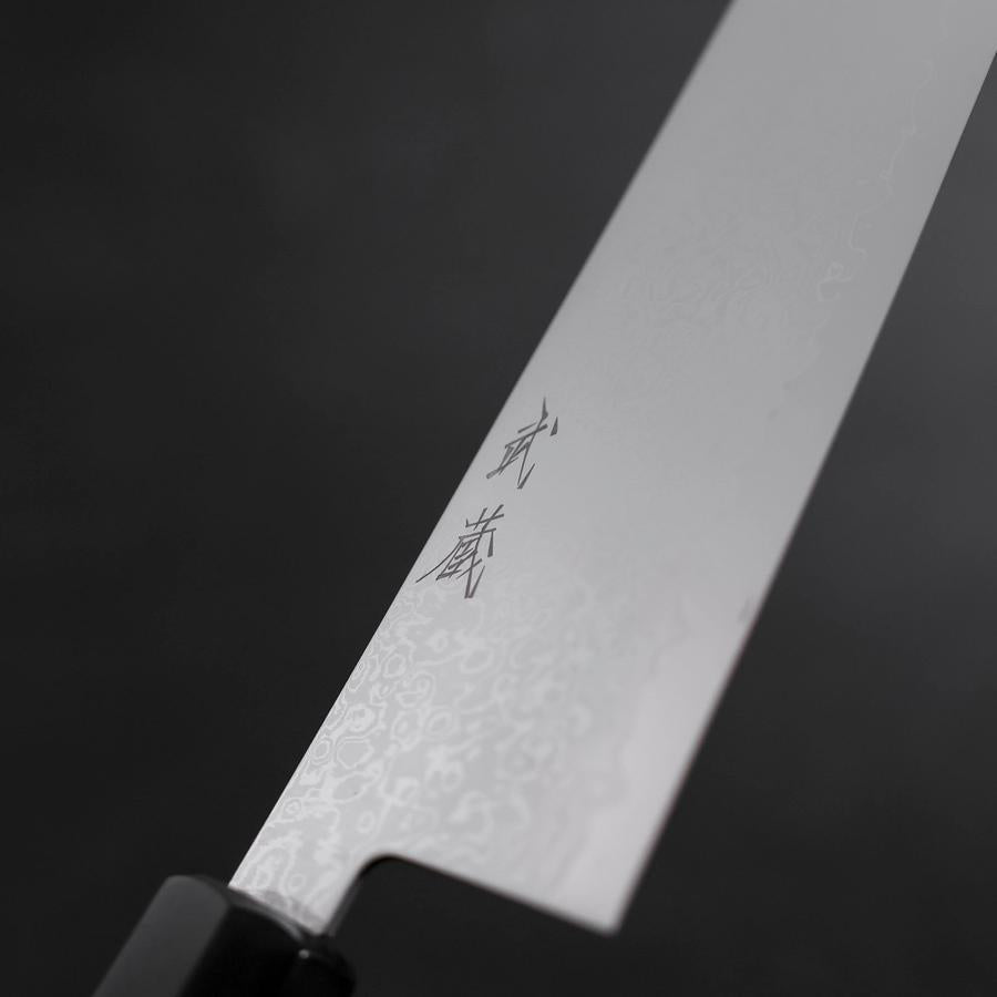 Kiritsuke Gyuto VG-10 Damascus Grey Cherry Handle 240mm