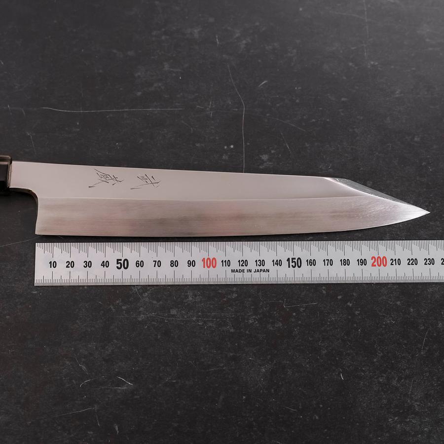 Kiritsuke Gyuto VG-10 Mirror Buffalo Ebony Handle 240mm