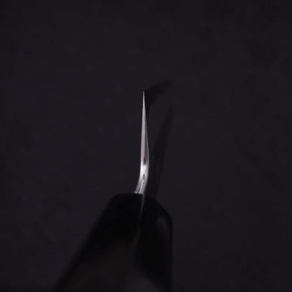 Kiritsuke Gyuto White Steel #2 Kurouchi Buffalo Magnolia Handle 200mm