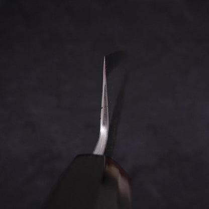 Kiritsuke Gyuto White Steel #2 Kurouchi Buffalo Magnolia Handle 230mm