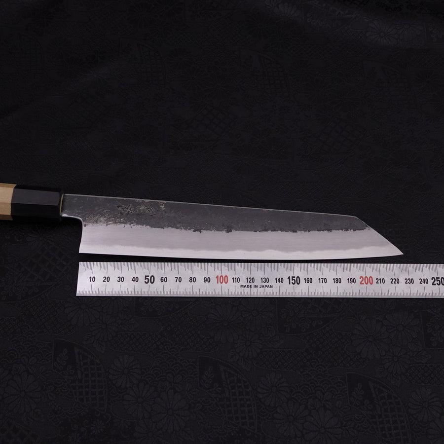 Kiritsuke Gyuto White Steel #2 Kurouchi Buffalo Magnolia Handle 230mm