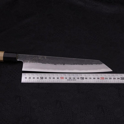 Kiritsuke Gyuto White Steel #2 Kurouchi Buffalo Magnolia Handle 230mm