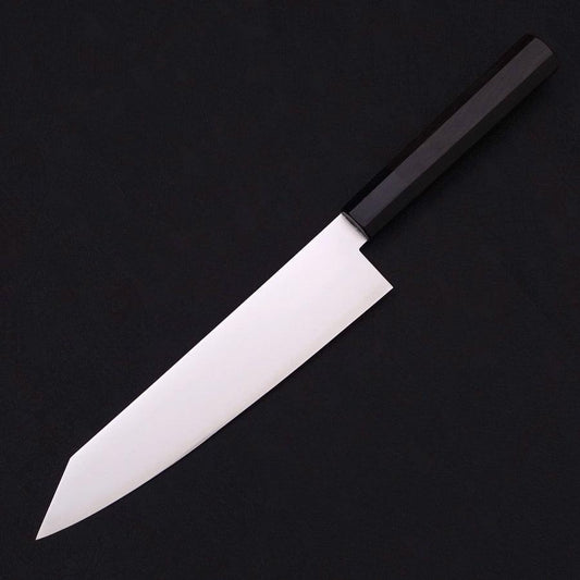Kiritsuke Gyuto ZDP-189 Polished Buffalo Ebony Handle 210mm