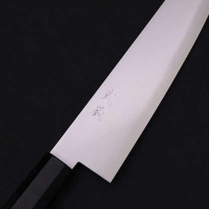 Kiritsuke Gyuto ZDP-189 Polished Buffalo Ebony Handle 210mm