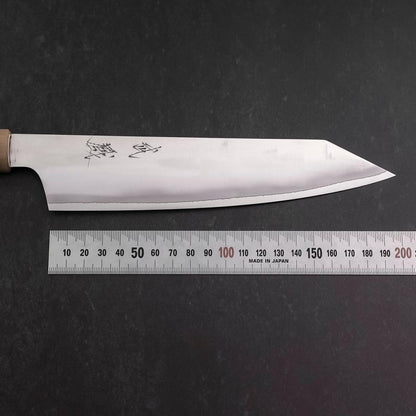 Kiritsuke HAP-40 Polished Double Buffalo Capped Magnolia Handle 200mm