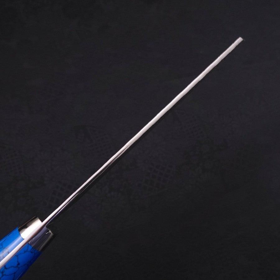 Kiritsuke Nakiri SG-2 Tsuchime Turquoise Blue Handle 170mm