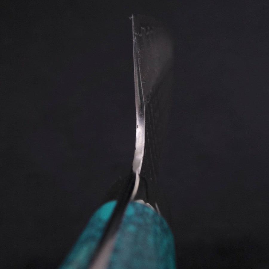 Kiritsuke Nakiri SG-2 Tsuchime Turquoise Green Handle 170mm