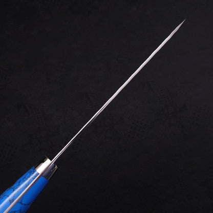 Kiritsuke Petty SG-2 Tsuchime Turquoise Blue Handle 150mm