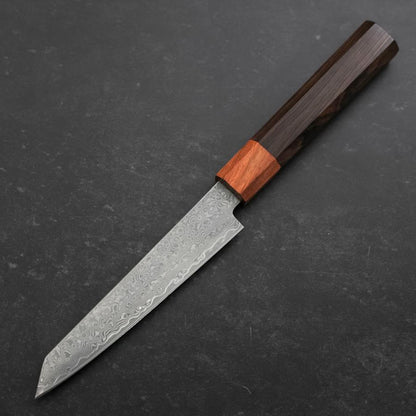 Kiritsuke Petty VG-10 Damascus Shitan Ebony Handle 130mm