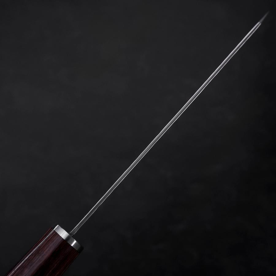 Kiritsuke Petty VG-10 Tsuchime Oval Mahogany Handle 150mm