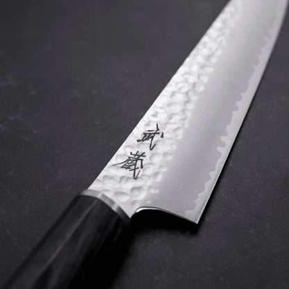 Kiritsuke Petty VG-10 Tsuchime Oval Purple Handle 150mm
