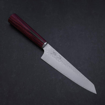 Kiritsuke Petty VG-10 Tsuchime Western Red Handle 150mm