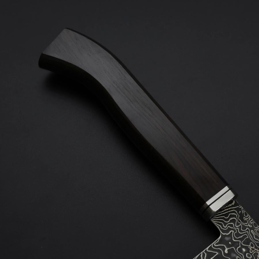 Kiritsuke SG-2 Black Nickel Damascus Western Ebony Handle 210mm