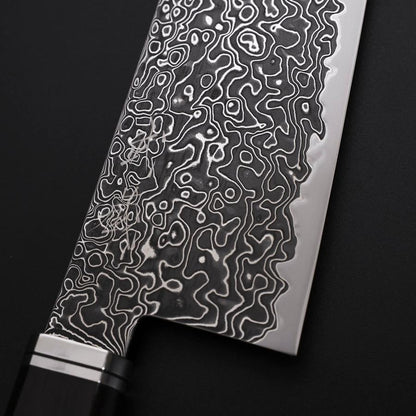 Kiritsuke SG-2 Black Nickel Damascus Western Ebony Handle 240mm