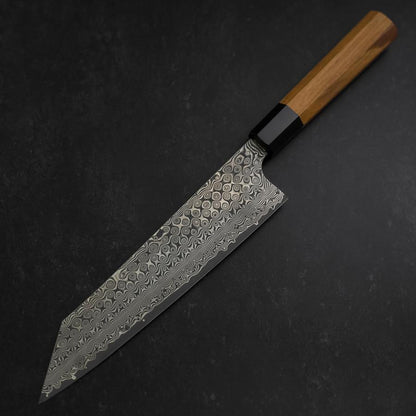 Kiritsuke SG-2 Damascus Buffalo Teak Handle 225mm