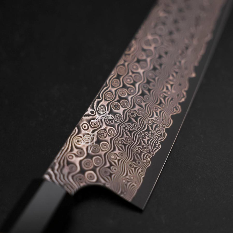 Kiritsuke SG-2 Damascus Buffalo Teak Handle 225mm