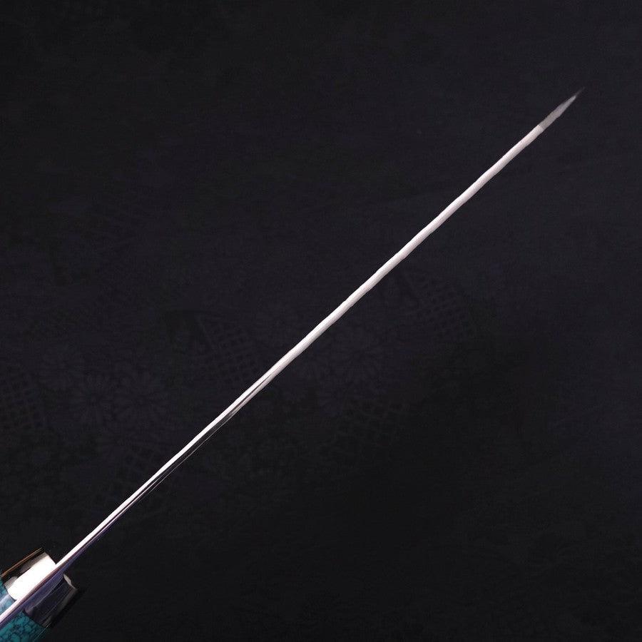 Kiritsuke SG-2 Tsuchime Turquoise Green Handle 200mm