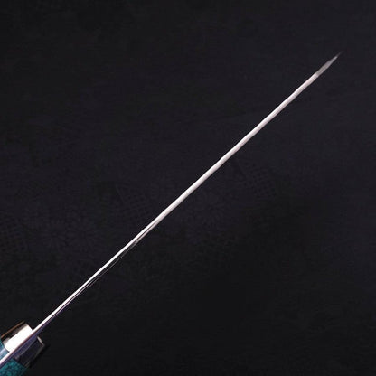 Kiritsuke SG-2 Tsuchime Turquoise Green Handle 200mm