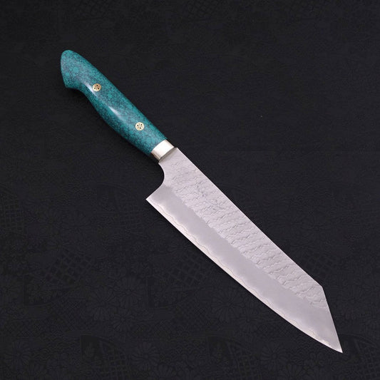 Kiritsuke SG-2 Tsuchime Turquoise Green Handle 200mm