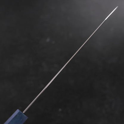 Kiritsuke SG-2 Wave Nickel Damascus Blue Maple Handle 210mm