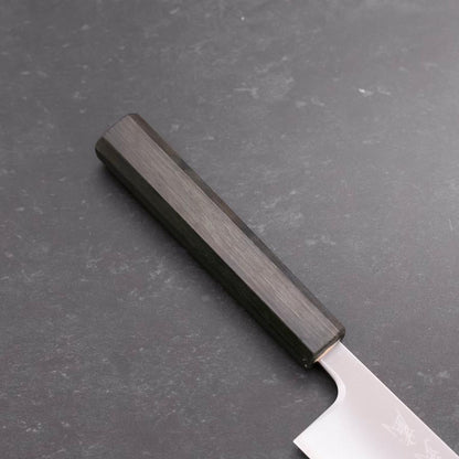 Kiritsuke SLD Polished Green Urushi Handle 210mm