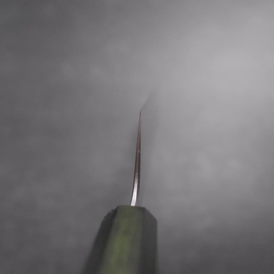 Kiritsuke SLD Polished Green Urushi Handle 240mm