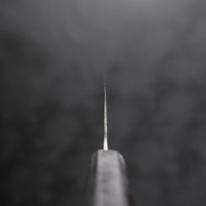 Kiritsuke SLD Wave Nickel Damascus Black Ishime Urushi Handle 210mm