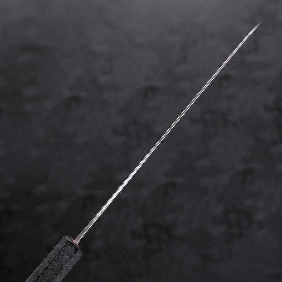 Kiritsuke SLD Wave Nickel Damascus Black Ishime Urushi Handle 210mm