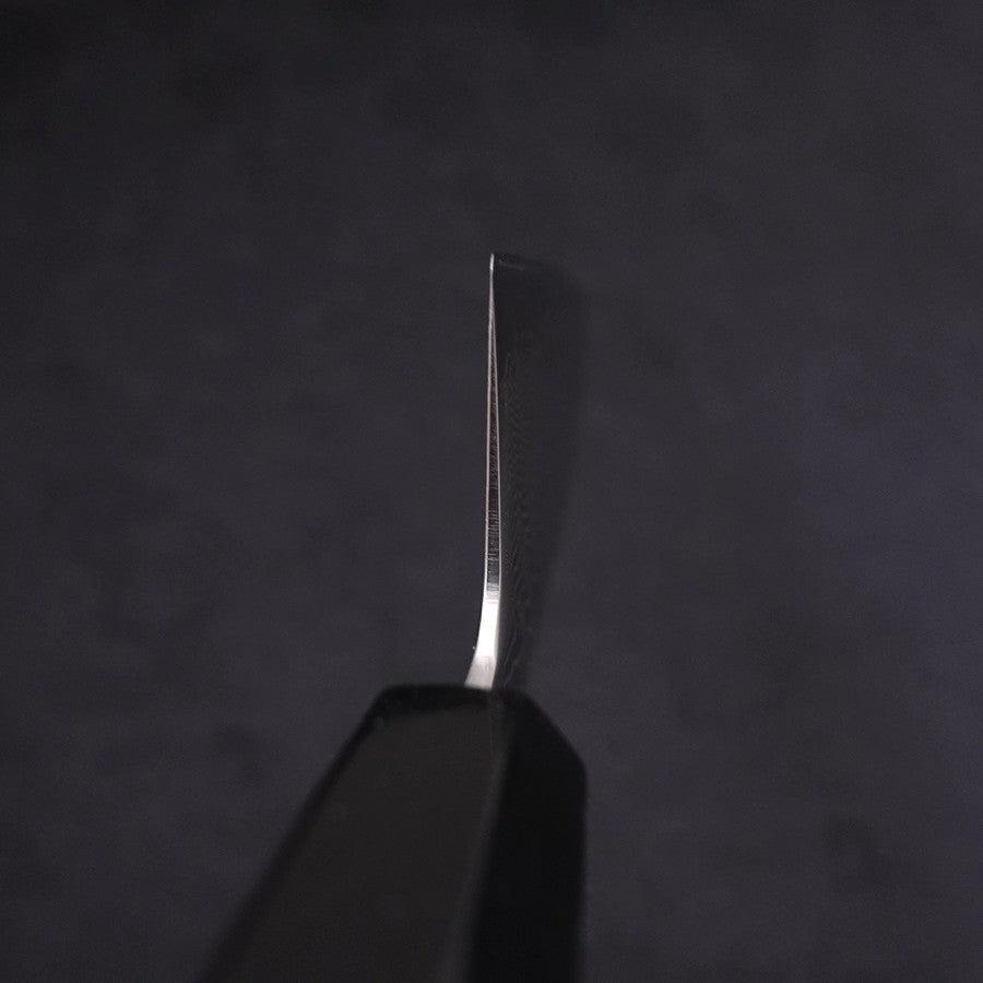 Kiritsuke SLD Wave Nickel Damascus Buffalo Ebony Handle 210mm