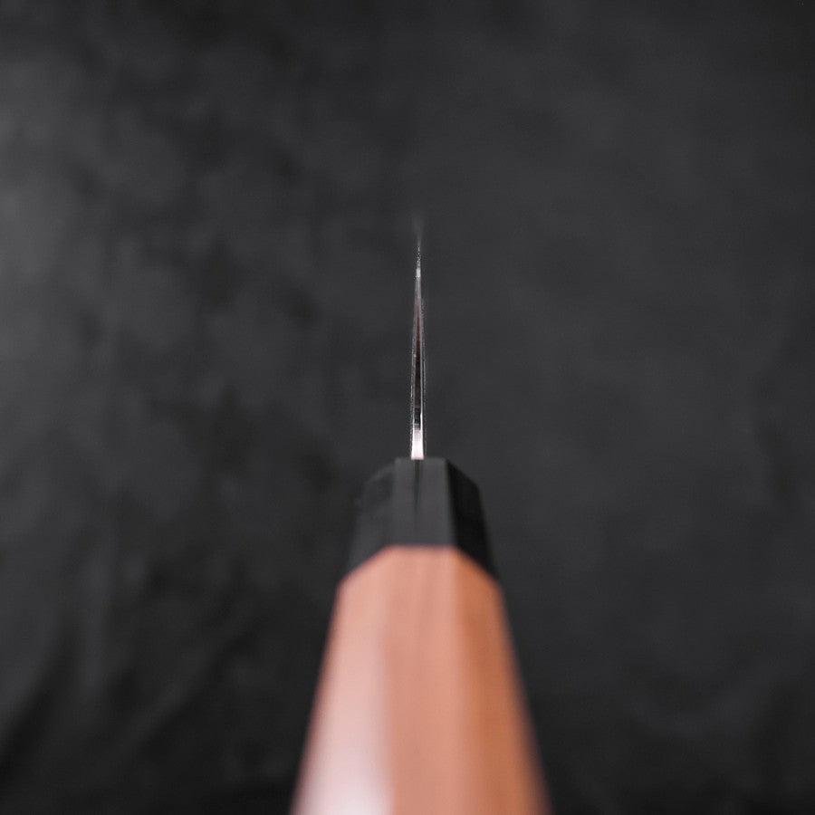 Kiritsuke SLD Wave Nickel Damascus Walnut Handle 210mm