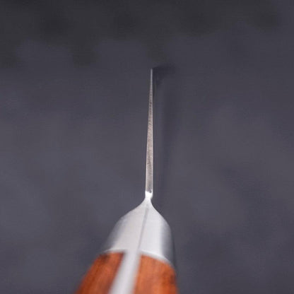 Kiritsuke Santoku VG-5 Stainless Tsuchime Western Mahogany Handle 190mm