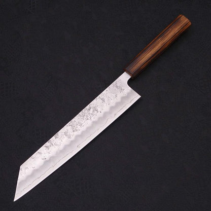 Kiritsuke Silver Steel #3 Nashiji Sumi Urushi Handle 240mm