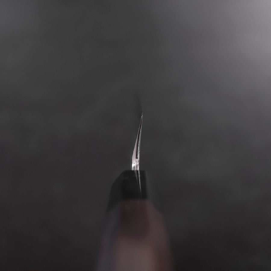 Kiritsuke Silver Steel #3 Polished Buffalo Ebony Handle 230mm