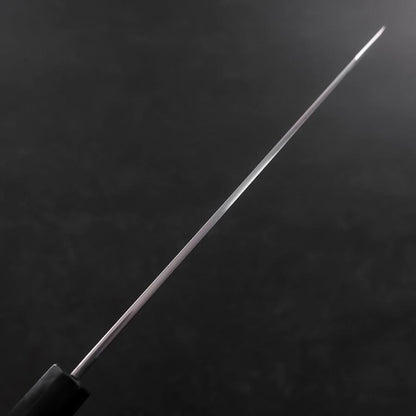 Kiritsuke Silver Steel #3 Polished Buffalo Ebony Handle 230mm