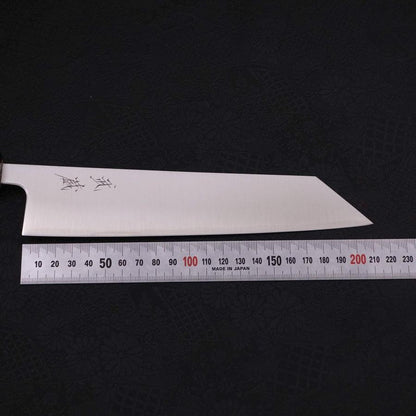 Kiritsuke Silver Steel #3 Polished Buffalo Magnolia Handle 210mm